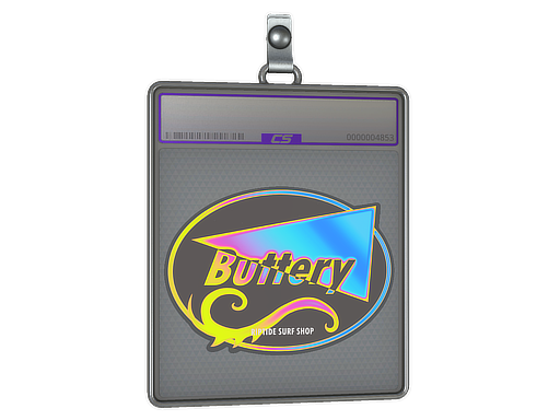 Sticker Slab | Candy Buttery (Holo)