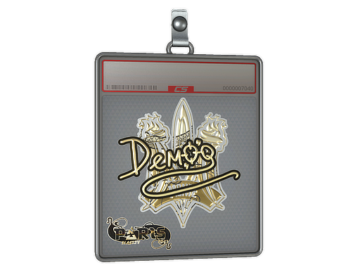 Sticker Slab | DemQQ (Gold) | Paris 2023