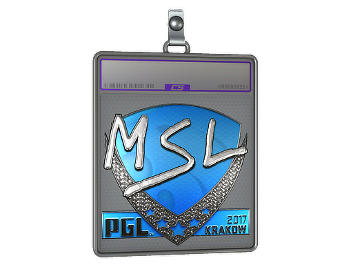 Sticker Slab | MSL (Foil) | Krakow 2017