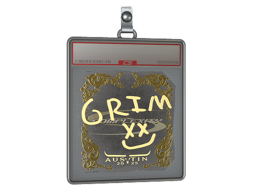 Sticker Slab | Grim (Gold) | Austin 2025