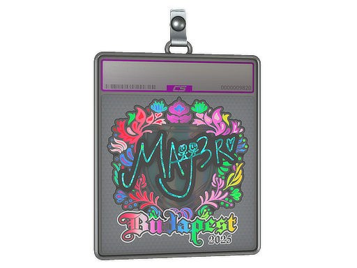 Sticker Slab | MAJ3R (Holo) | Budapest 2025