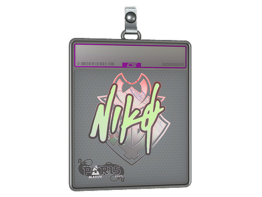 Sticker Slab | NiKo (Holo) | Paris 2023