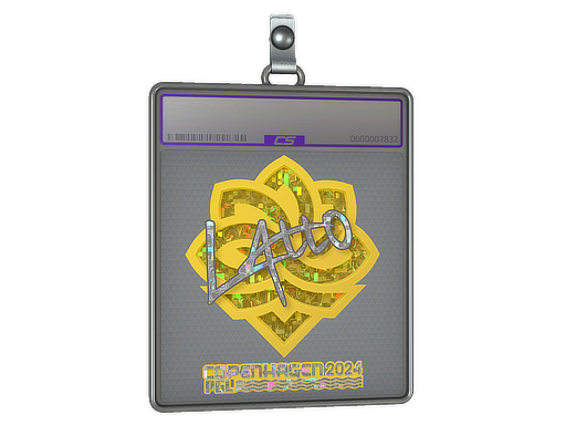 Sticker Slab | latto (Glitter) | Copenhagen 2024