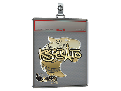 Sticker Slab | KSCERATO (Gold) | Paris 2023