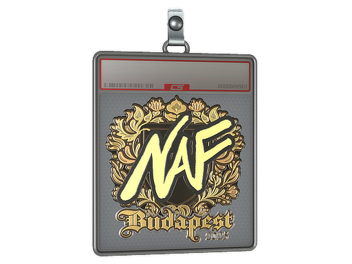 Sticker Slab | NAF (Gold) | Budapest 2025