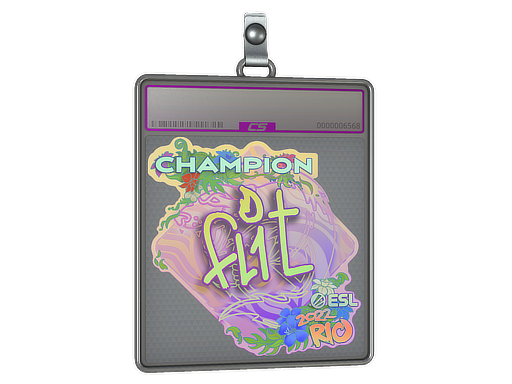 Sticker Slab | FL1T (Holo, Champion) | Rio 2022