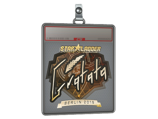 Sticker Slab | Gratisfaction (Gold) | Berlin 2019