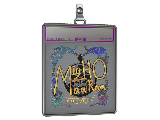 Sticker Slab | mzinho (Holo) | Austin 2025