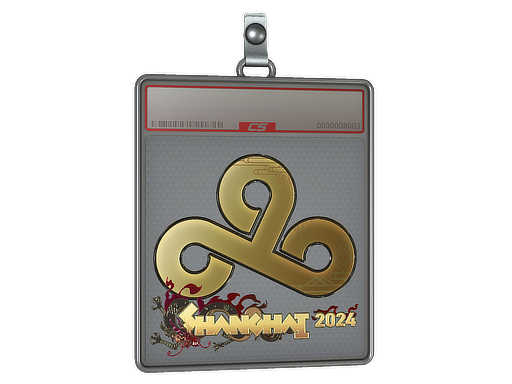 Sticker Slab | Cloud9 (Gold) | Shanghai 2024