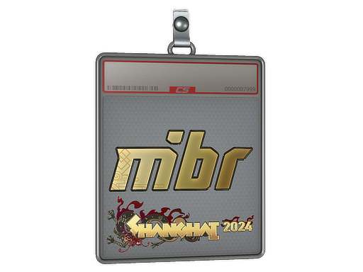 Sticker Slab | MIBR (Gold) | Shanghai 2024