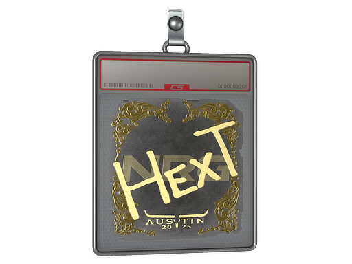 Sticker Slab | HexT (Gold) | Austin 2025