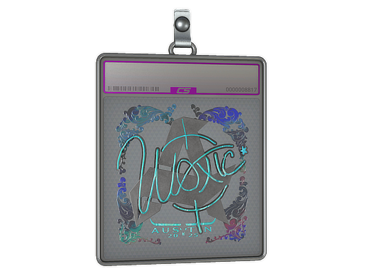 Sticker Slab | woxic (Holo) | Austin 2025