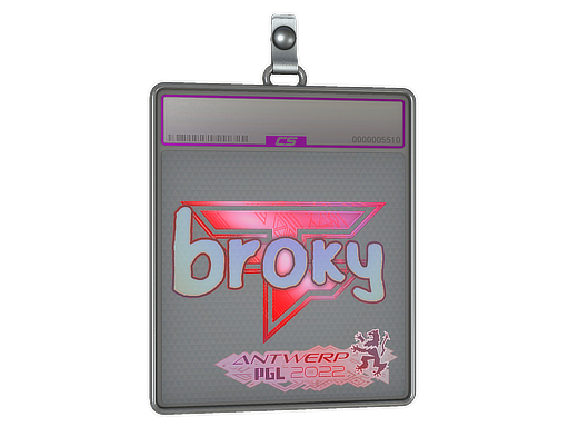 Sticker Slab | broky (Holo) | Antwerp 2022