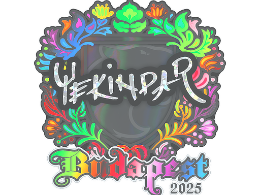 Sticker | YEKINDAR (Holo) | Budapest 2025