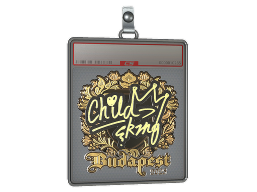 Sticker Slab | ChildKing (Gold) | Budapest 2025