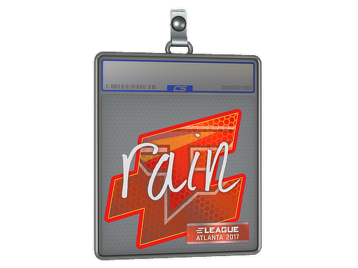 Sticker Slab | rain | Atlanta 2017