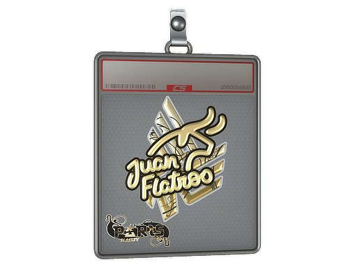 Sticker Slab | juanflatroo (Gold) | Paris 2023