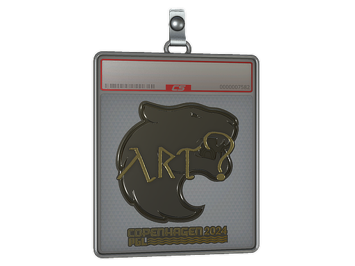 Sticker Slab | arT (Gold) | Copenhagen 2024