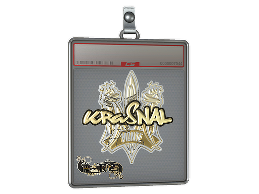 Sticker Slab | kRaSnaL (Gold) | Paris 2023