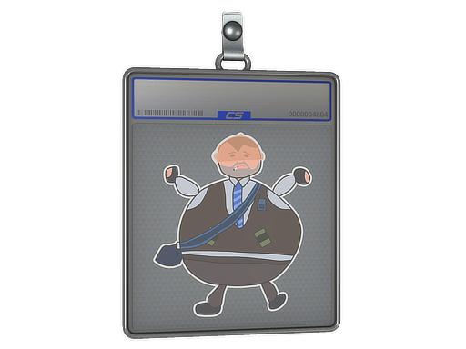 Sticker Slab | Poorly Drawn Number K