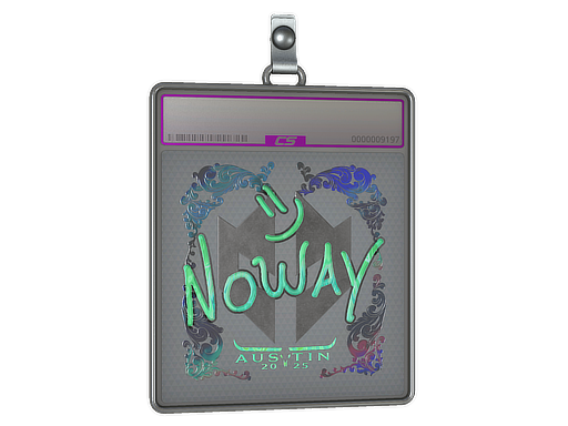 Sticker Slab | noway (Holo) | Austin 2025