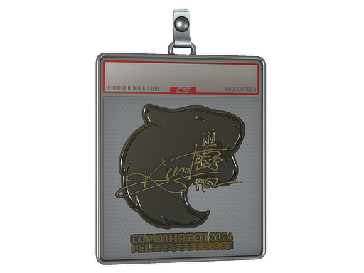 Sticker Slab | KSCERATO (Gold) | Copenhagen 2024