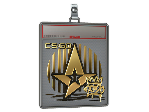 Sticker Slab | Astralis (Gold) | 2020 RMR