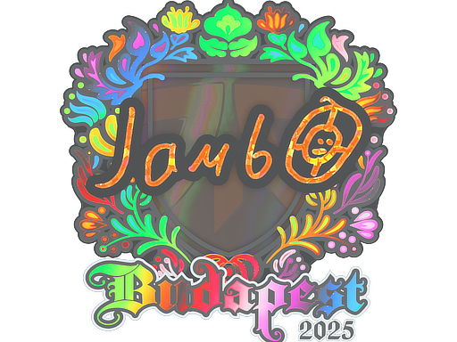 Sticker | jambo (Holo) | Budapest 2025
