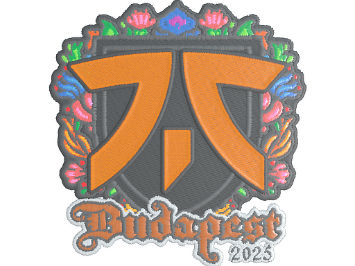 Sticker | fnatic (Embroidered) | Budapest 2025