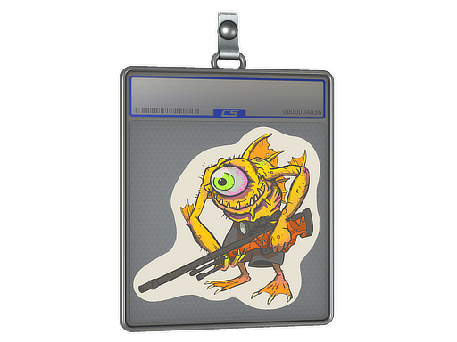 Sticker Slab | Yellow Cyclawps