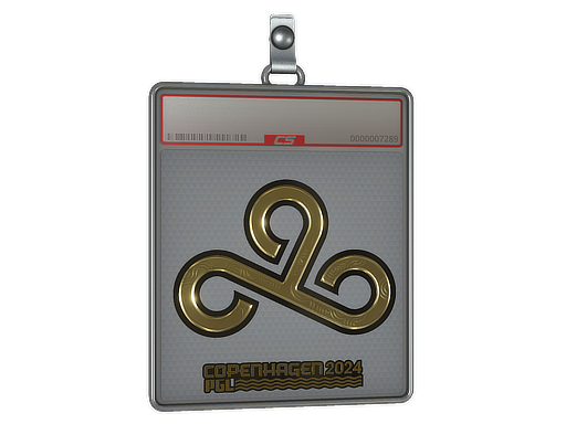 Sticker Slab | Cloud9 (Gold) | Copenhagen 2024