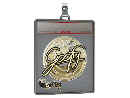 Sticker Slab | Goofy (Gold) | Paris 2023