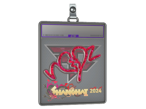 Sticker Slab | ropz (Glitter) | Shanghai 2024