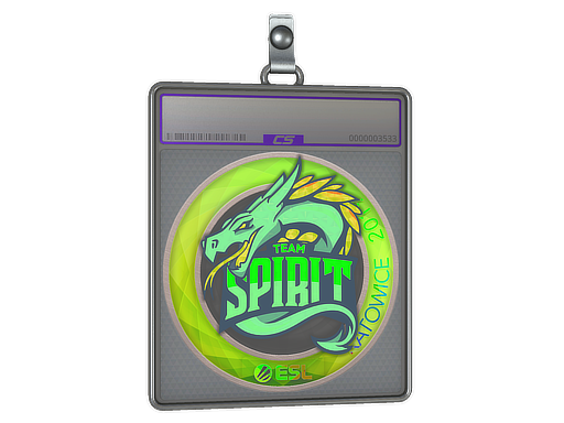 Sticker Slab | Team Spirit (Holo) | Katowice 2019