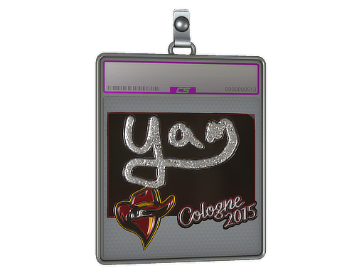 Sticker Slab | yam (Foil) | Cologne 2015