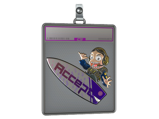 Sticker Slab | Akihabara Accept Surf Ava (Foil)