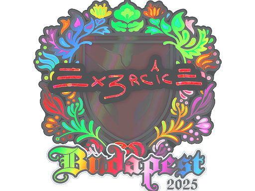 Sticker | Ex3rcice (Holo) | Budapest 2025