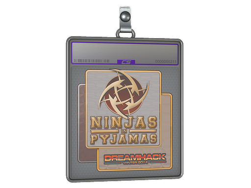 Sticker Slab | Ninjas in Pyjamas (Holo) | DreamHack 2014