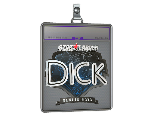 Sticker Slab | DickStacy (Foil) | Berlin 2019