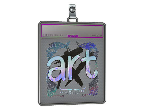 Sticker Slab | arT (Holo) | Austin 2025