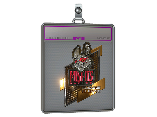 Sticker Slab | Misfits Gaming (Foil) | Boston 2018