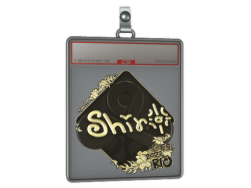 Sticker Slab | sh1ro (Gold) | Rio 2022