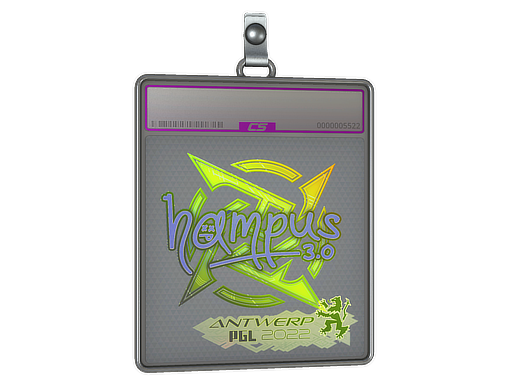 Sticker Slab | hampus (Holo) | Antwerp 2022