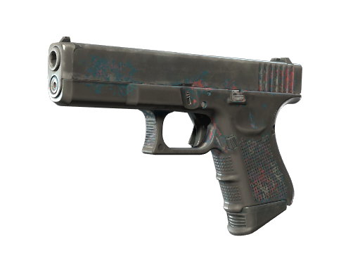 Souvenir Glock-18 | Teal Graf (Battle-Scarred)