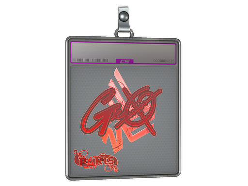 Sticker Slab | gxx- (Holo) | Paris 2023