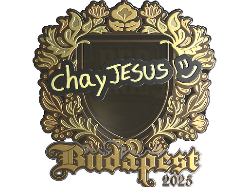 Sticker | chayJESUS (Gold) | Budapest 2025
