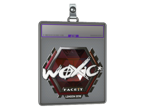 Sticker Slab | woxic (Foil) | London 2018