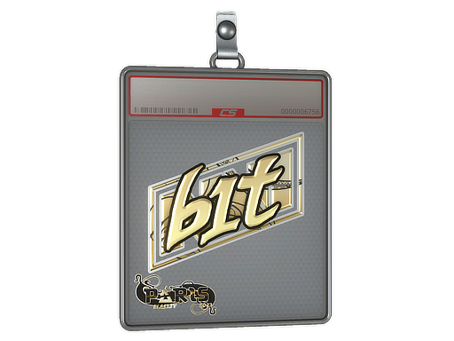 Sticker Slab | b1t (Gold) | Paris 2023