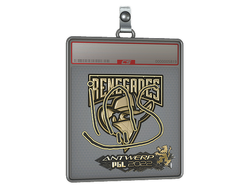 Sticker Slab | ins (Gold) | Antwerp 2022