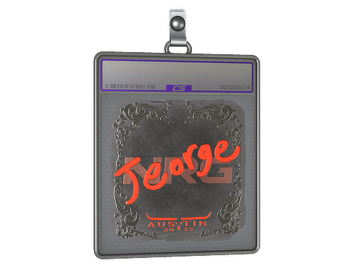 Sticker Slab | jeorge (Foil) | Austin 2025